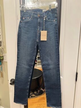 NWT!  AG Mari slim straight leg jeans
